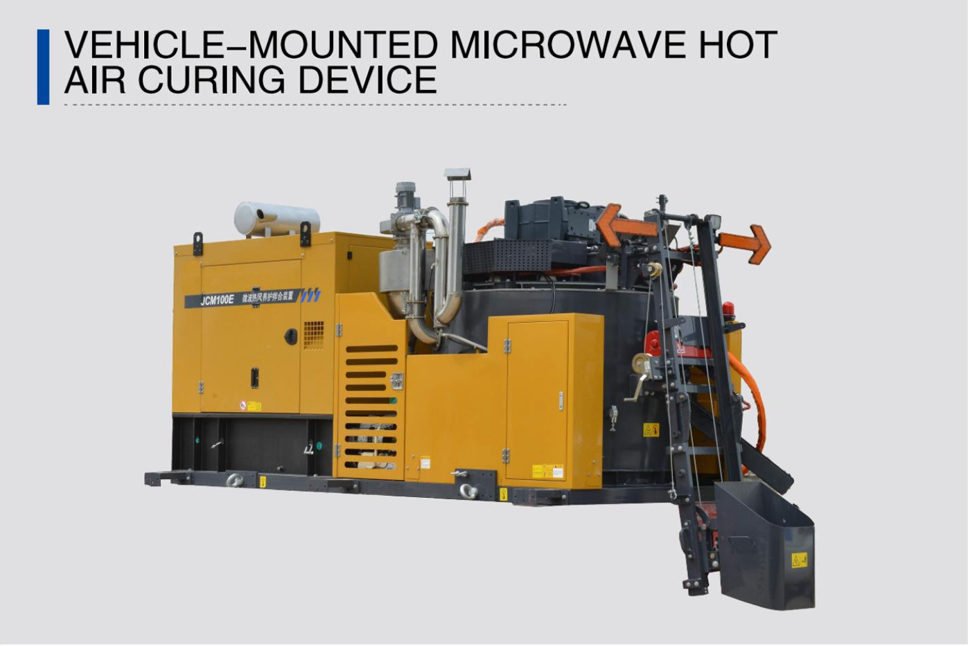 Vehicle-Mounted Microwave Hot Air Curing Device